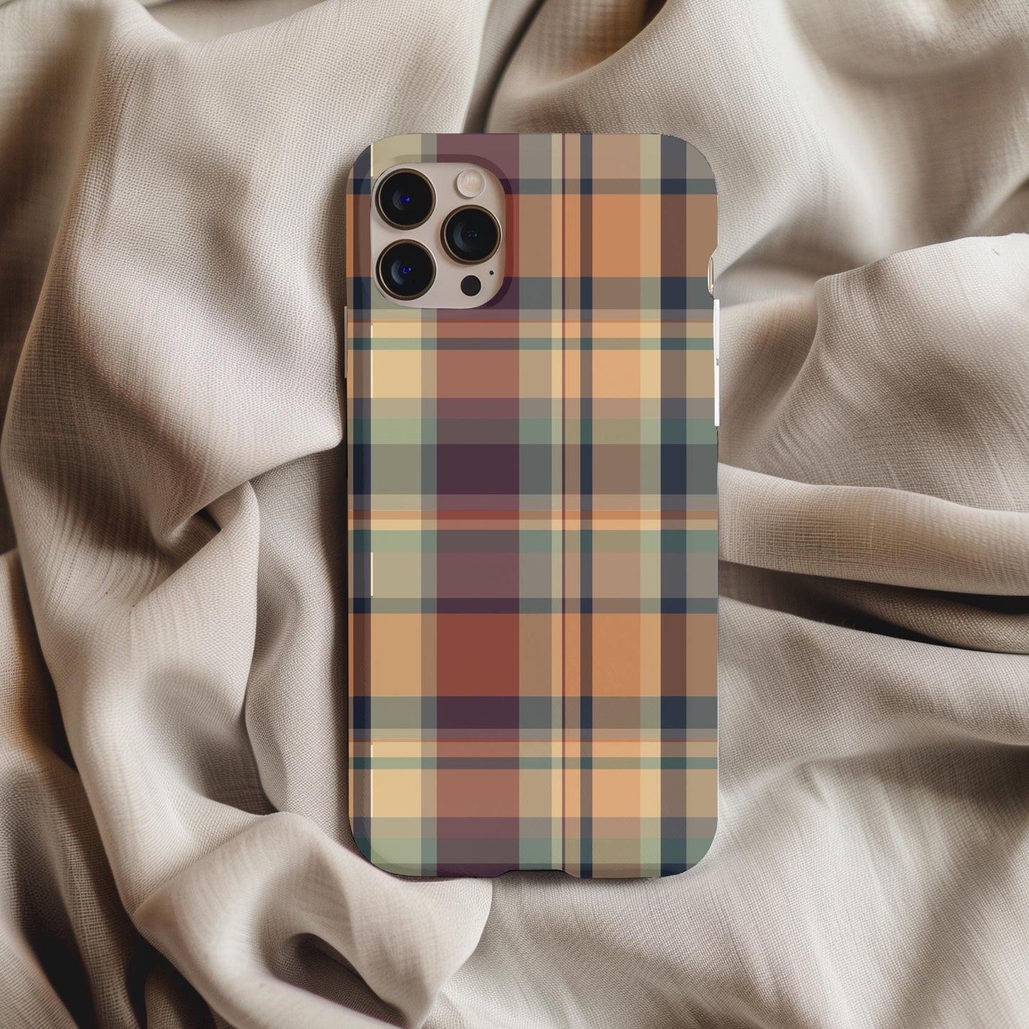 Autumn Fall Plaid Phone Case