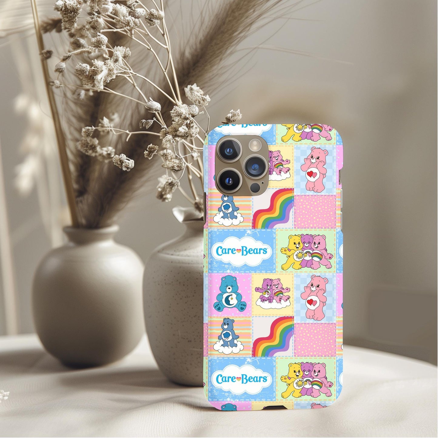 Care Bear Nostalgic Patchwork Phone Case