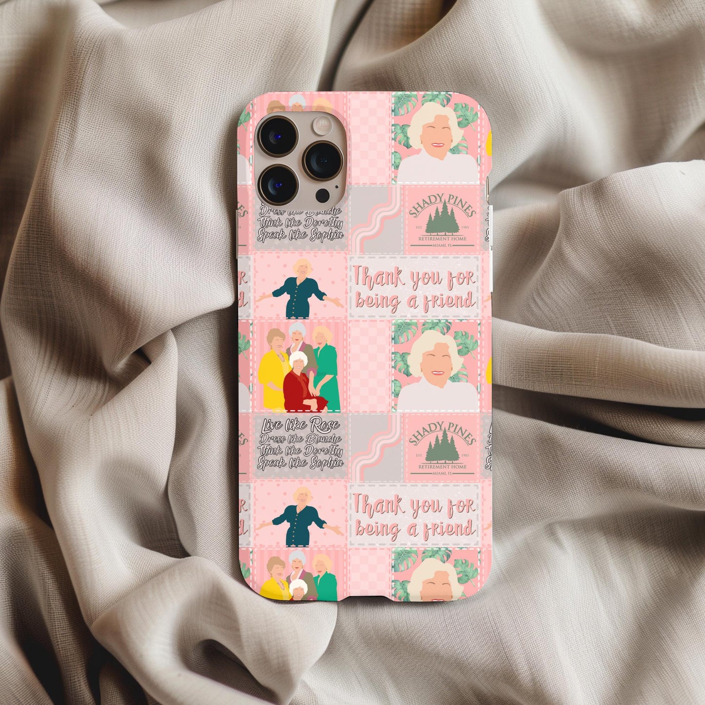 Golden Girls Patchwork Phone Case