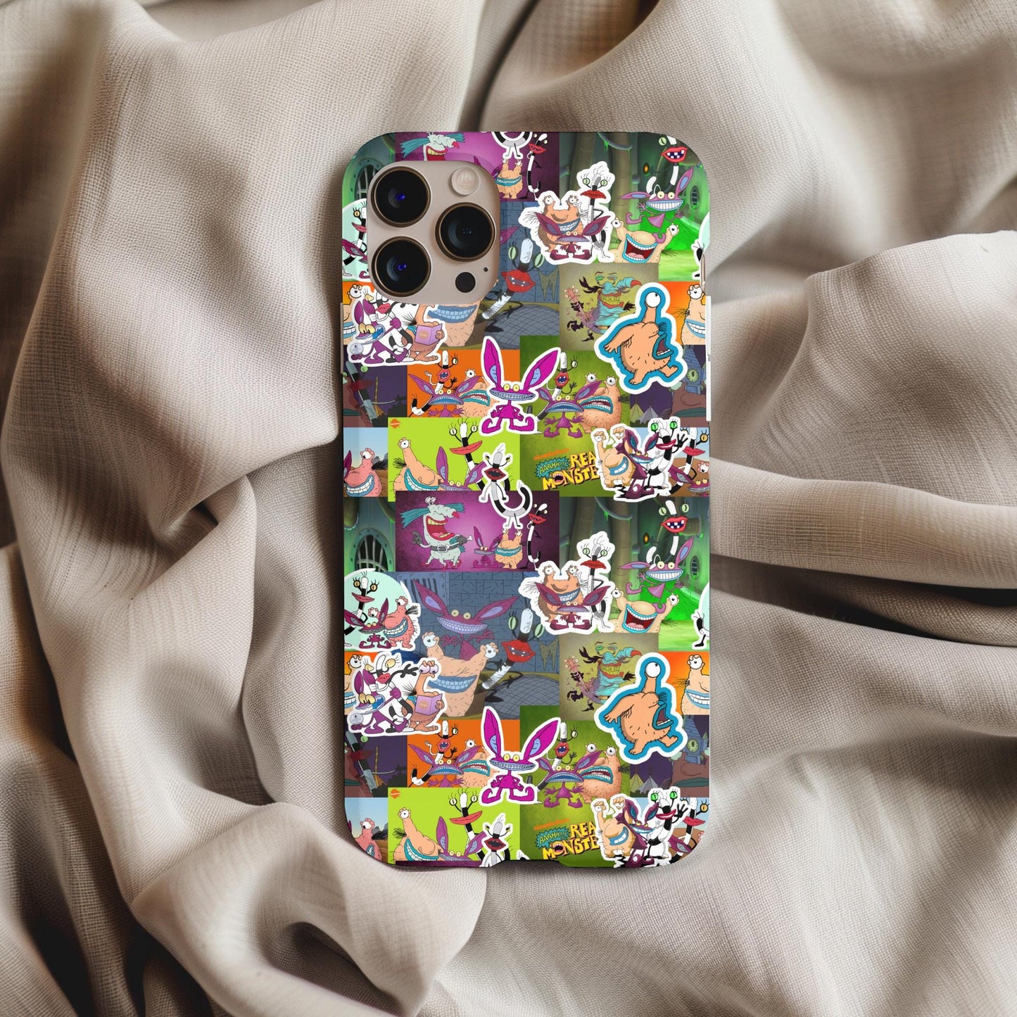 Ahh Real Monsters Collage Phone Case
