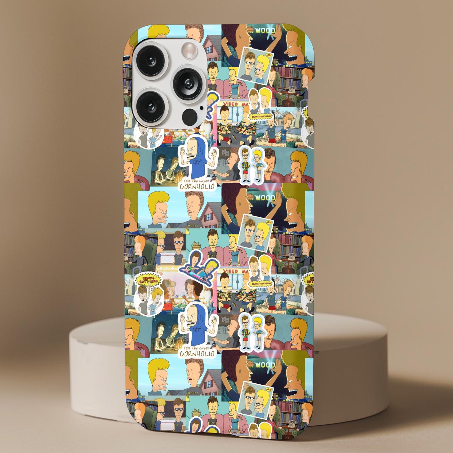 Beavis and Butthead Collage Phone Case