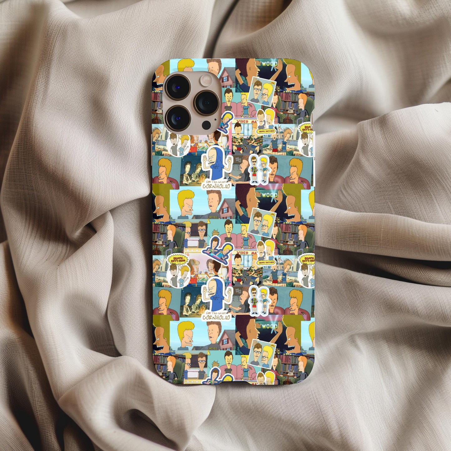 Beavis and Butthead Collage Phone Case