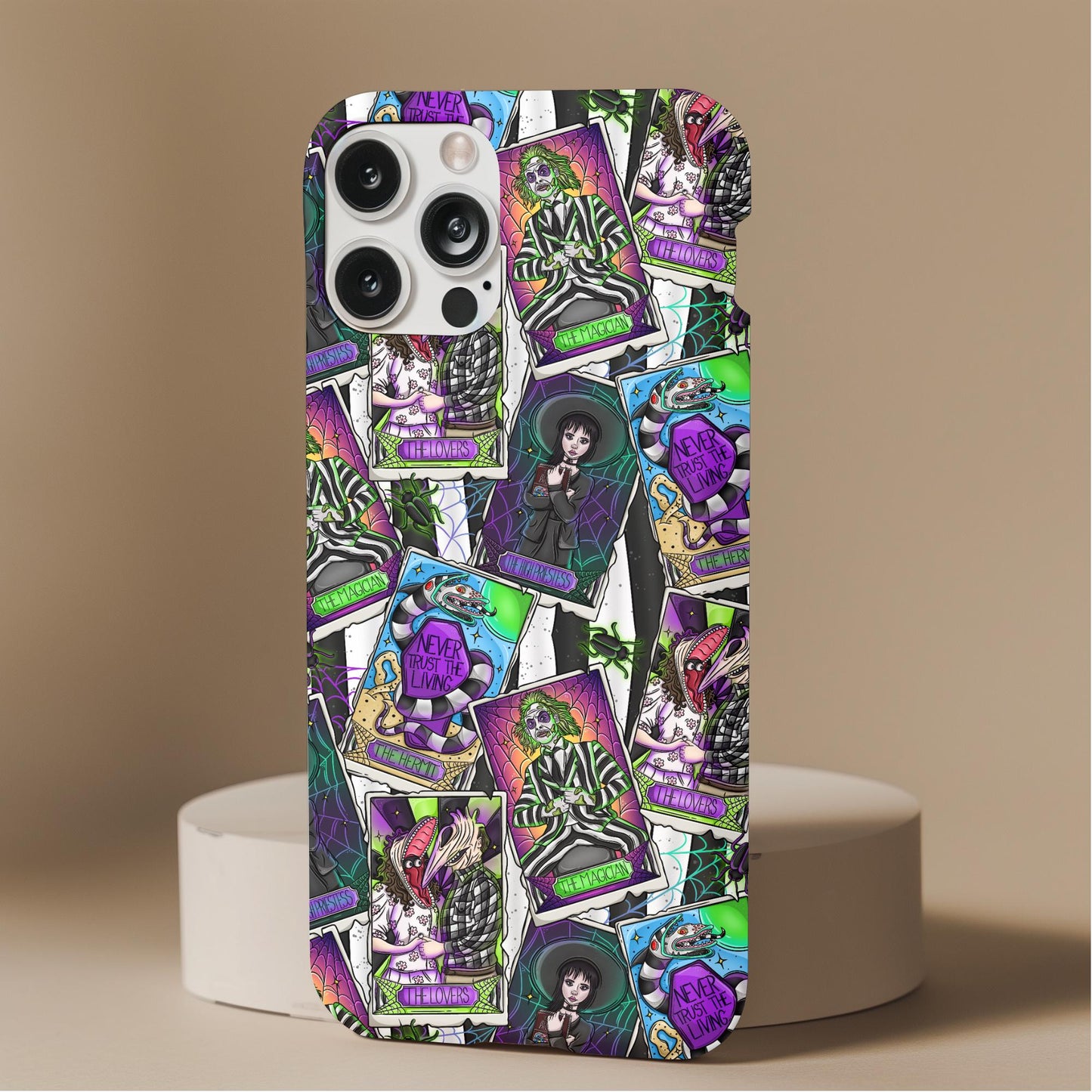 Beetlejuice Tarot Cards Phone Case