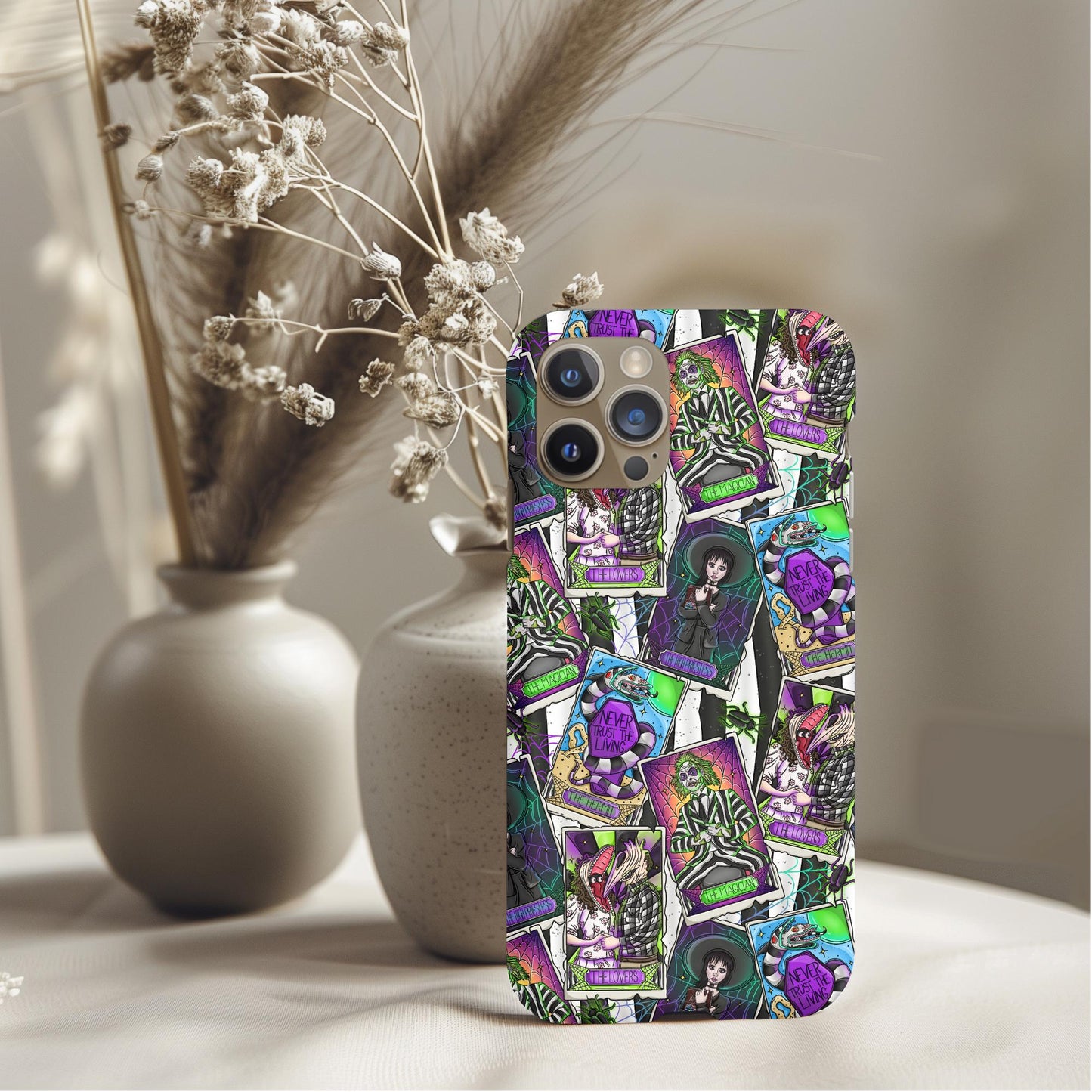Beetlejuice Tarot Cards Phone Case