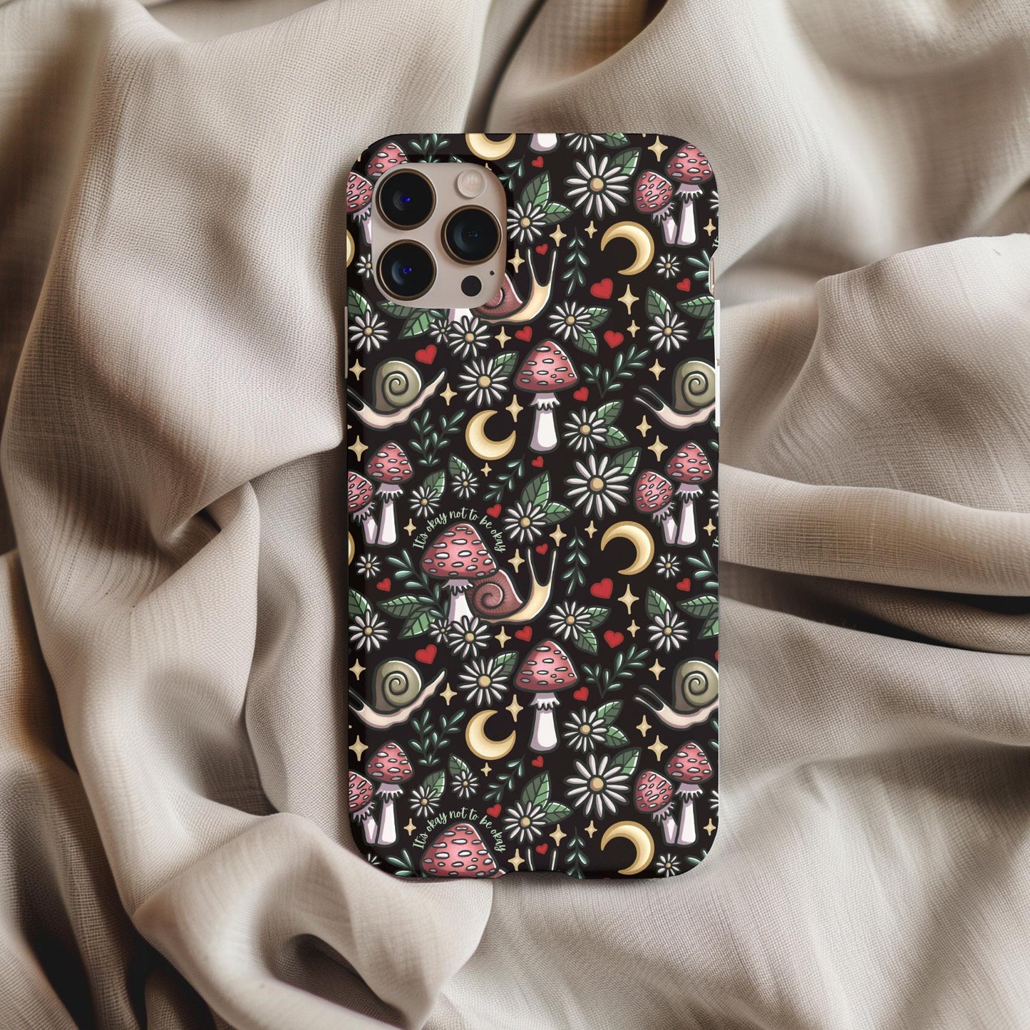 Cottagecore It's OK To Not Be OK Phone Case