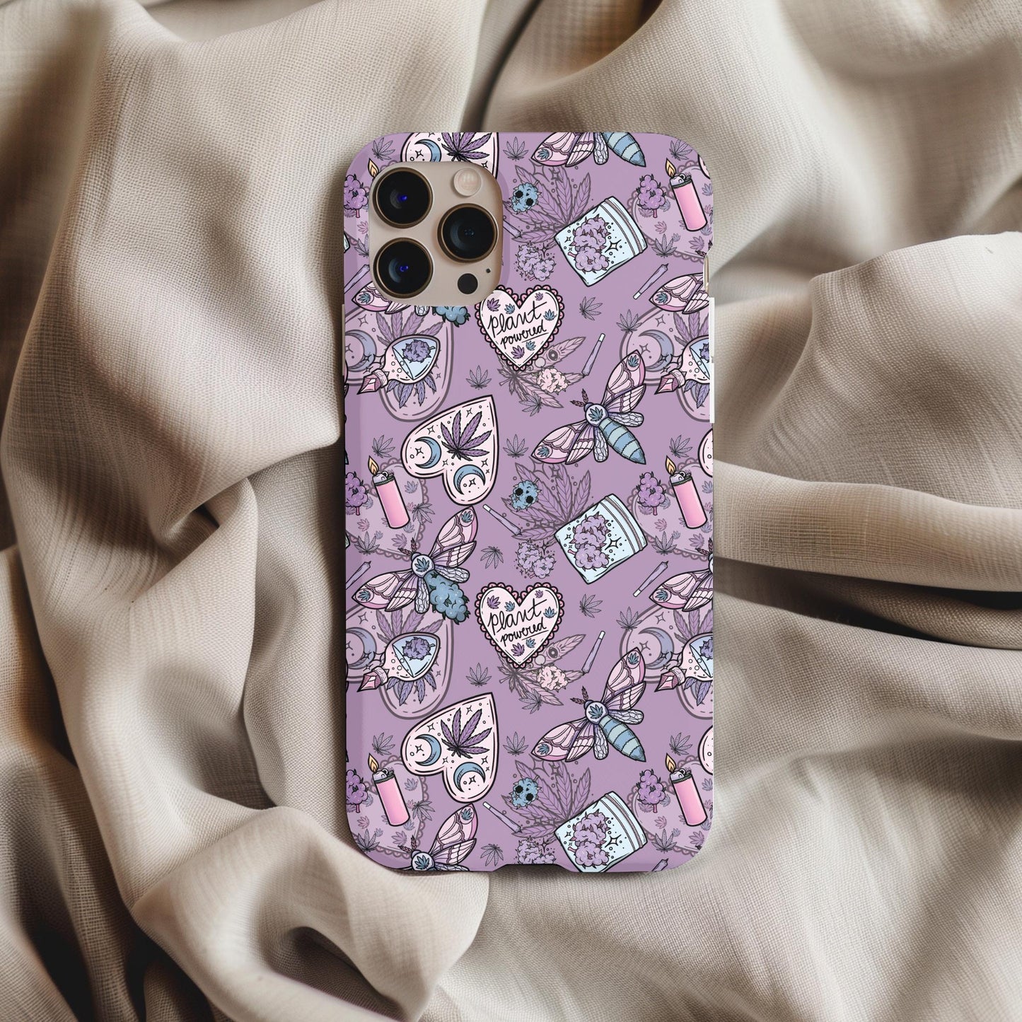 Weed Witch Plant Powered 420 Phone Case