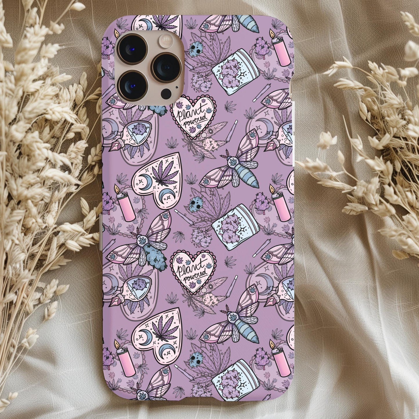Weed Witch Plant Powered 420 Phone Case