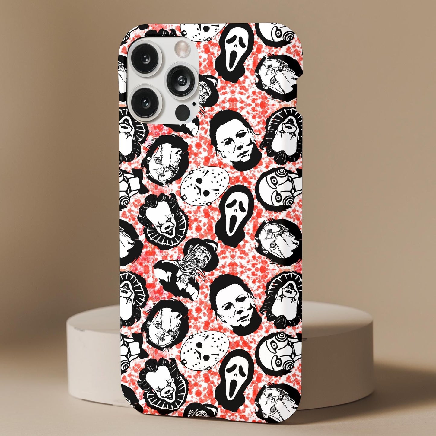 Bloody Horror Characters Phone Case