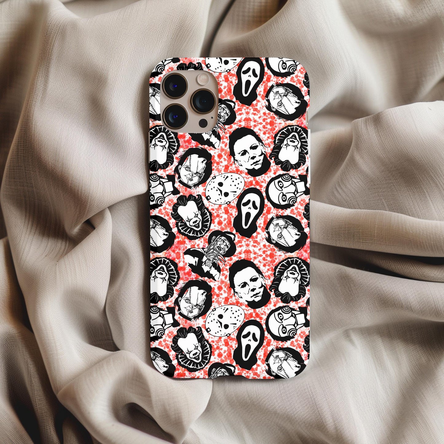 Bloody Horror Characters Phone Case