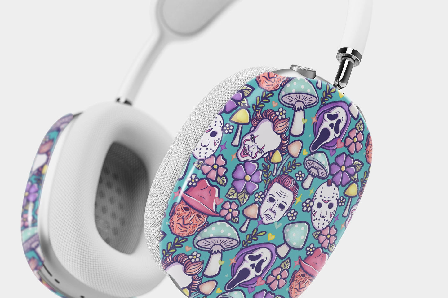 Pastel Horror Characters Cottagecore AirPods Max Case