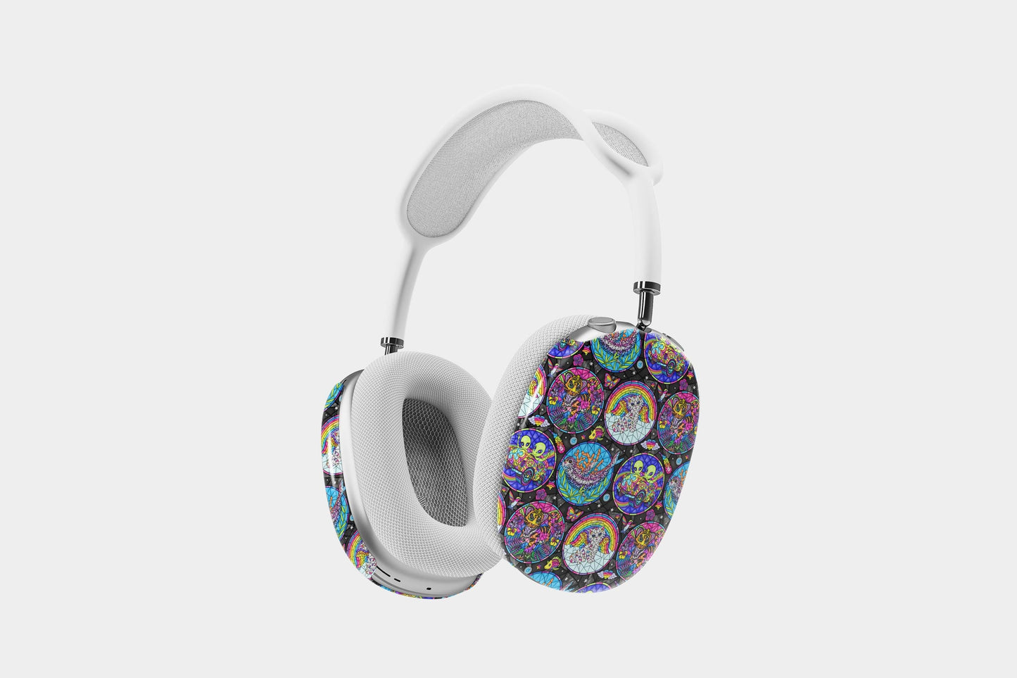 Stained Glass Nostalgic Lisa Frank AirPods Max Case