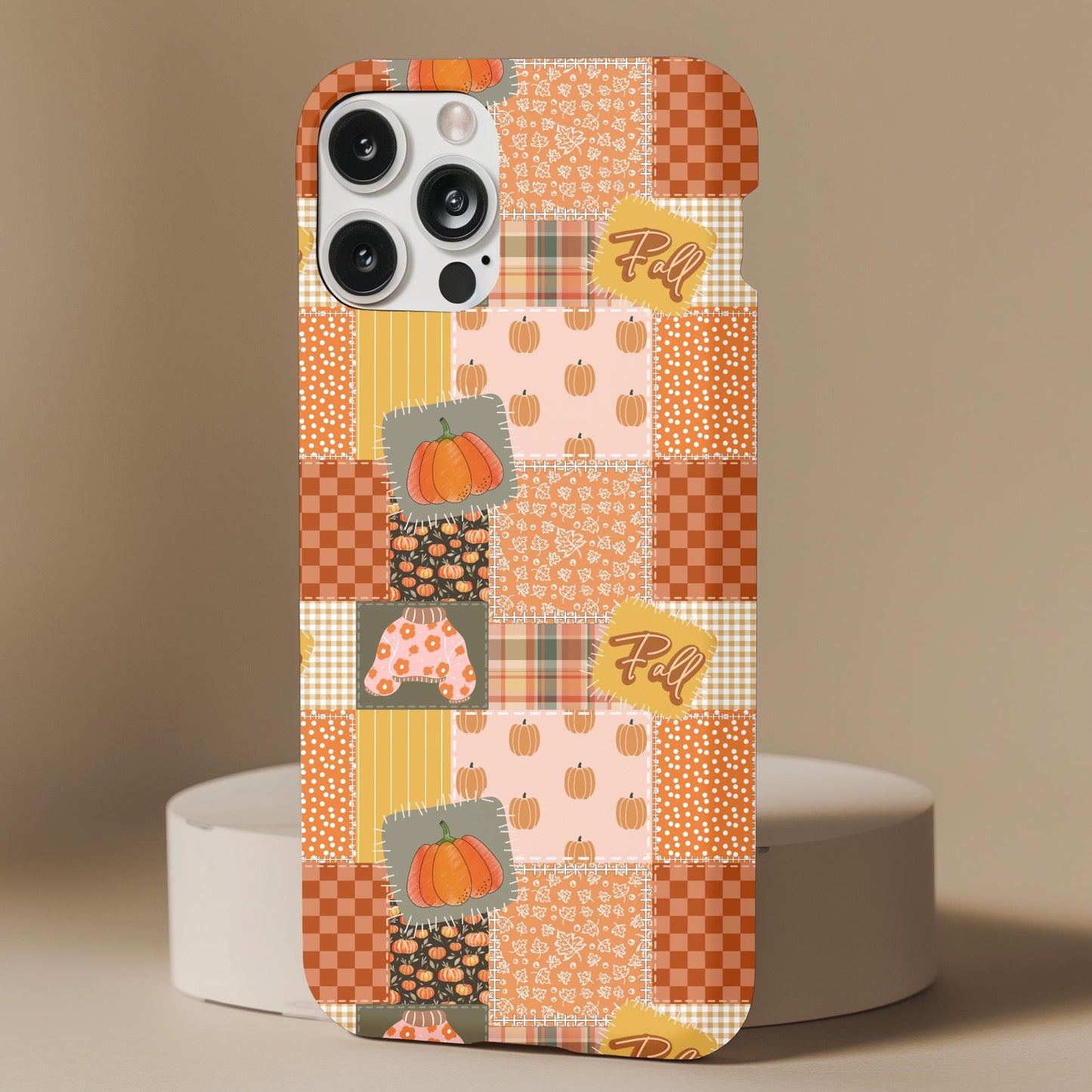 Autumn Fall Patchwork Phone Case