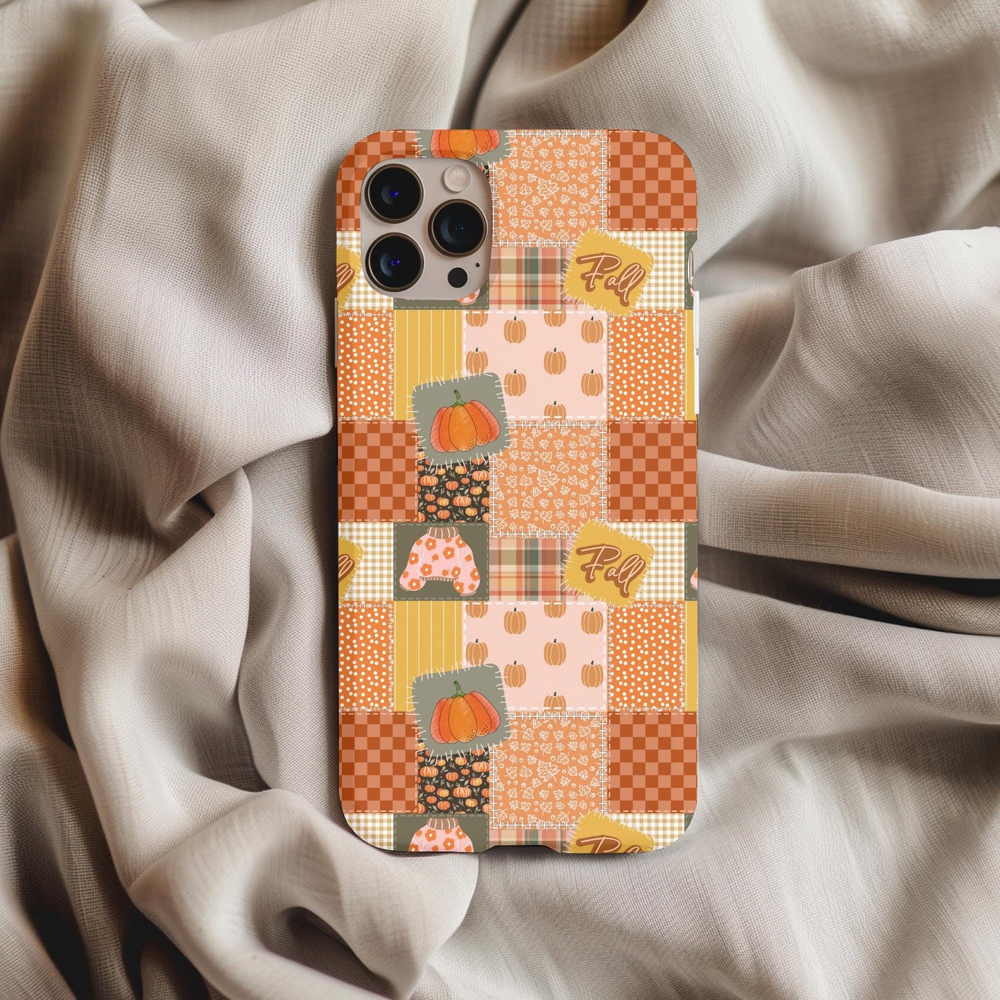 Autumn Fall Patchwork Phone Case