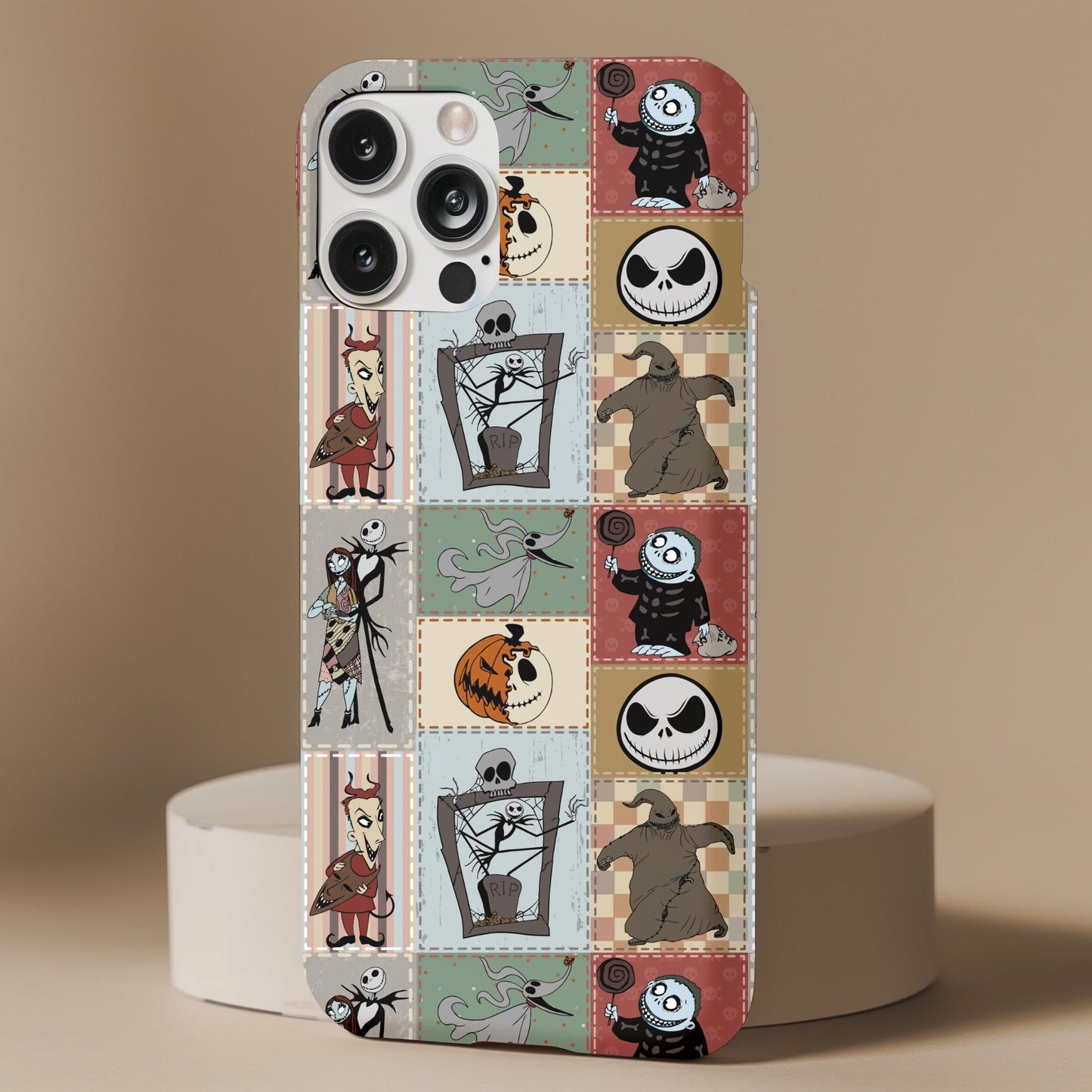Nightmare Before Patchwork Phone Case