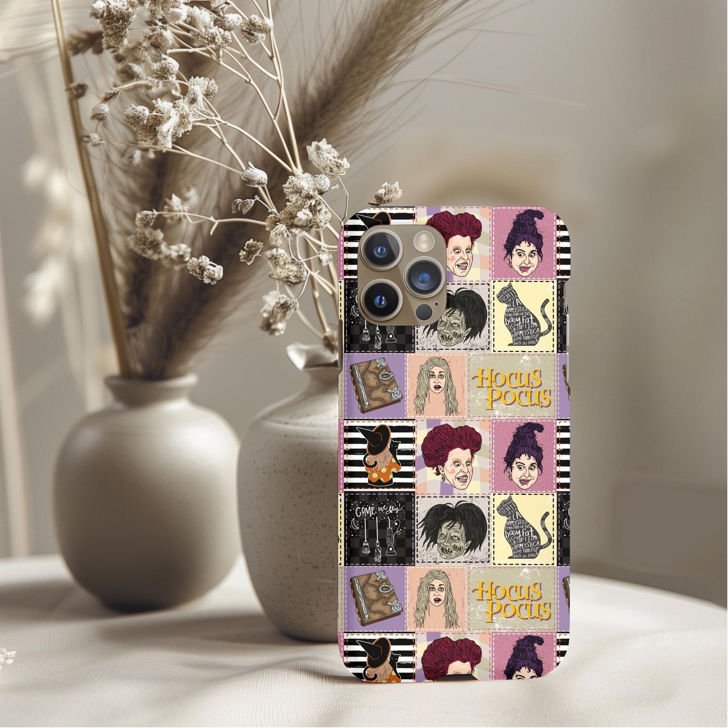 Hocus Pocus Patchwork Phone Case