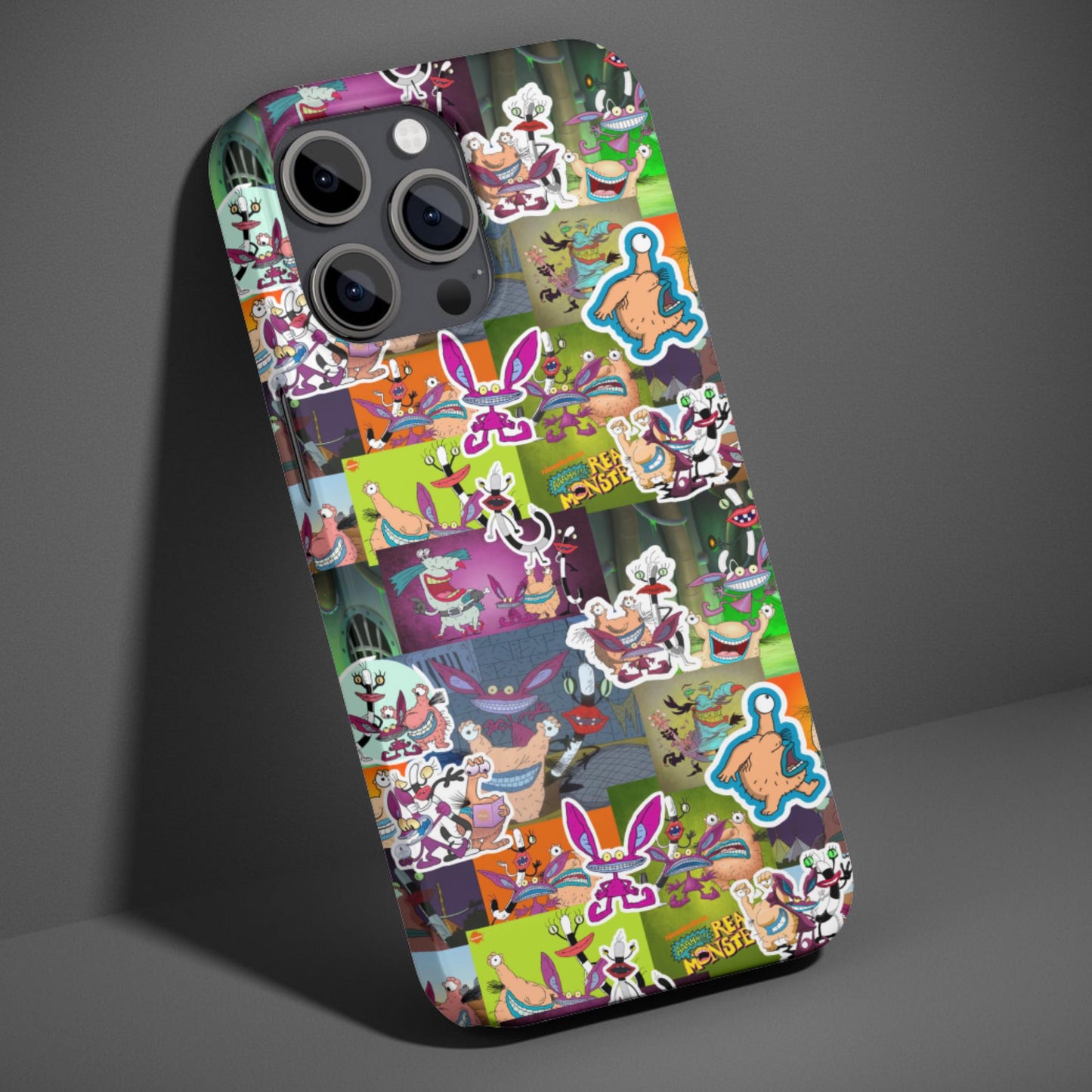 Ahh Real Monsters Collage Phone Case