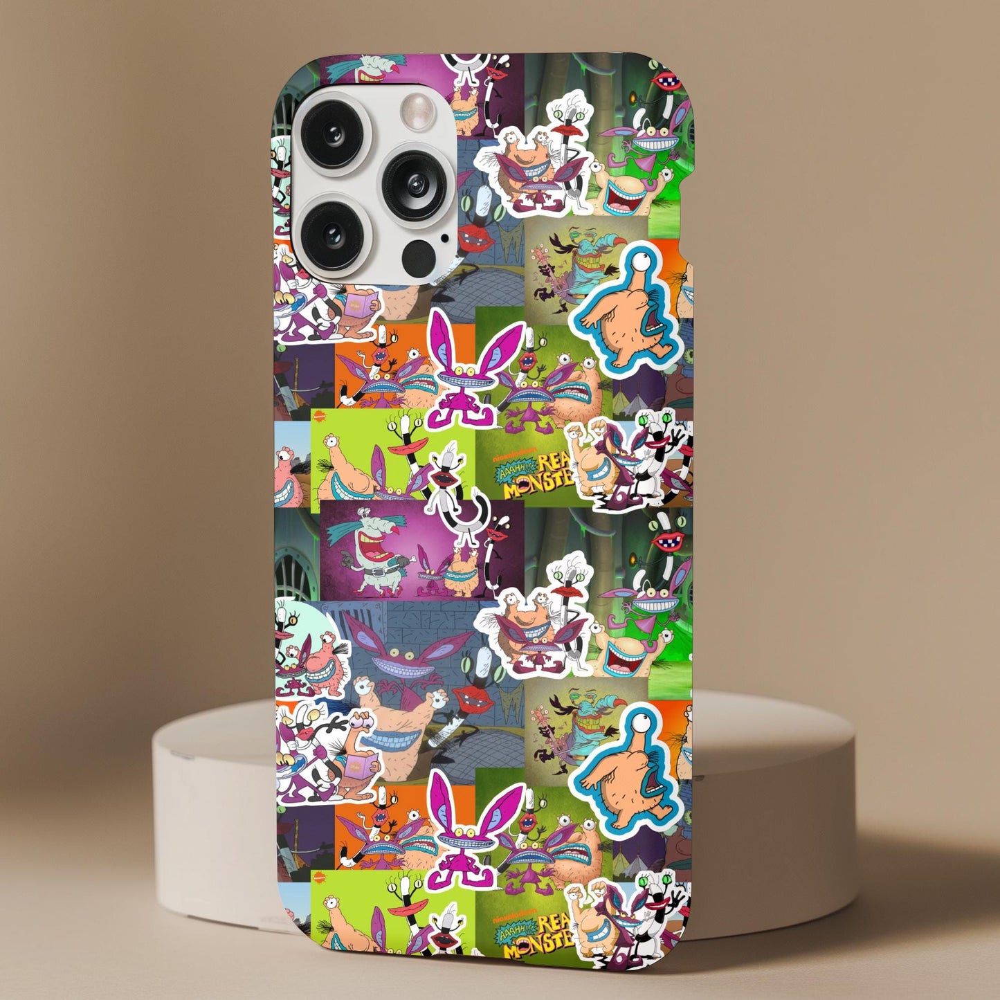 Ahh Real Monsters Collage Phone Case