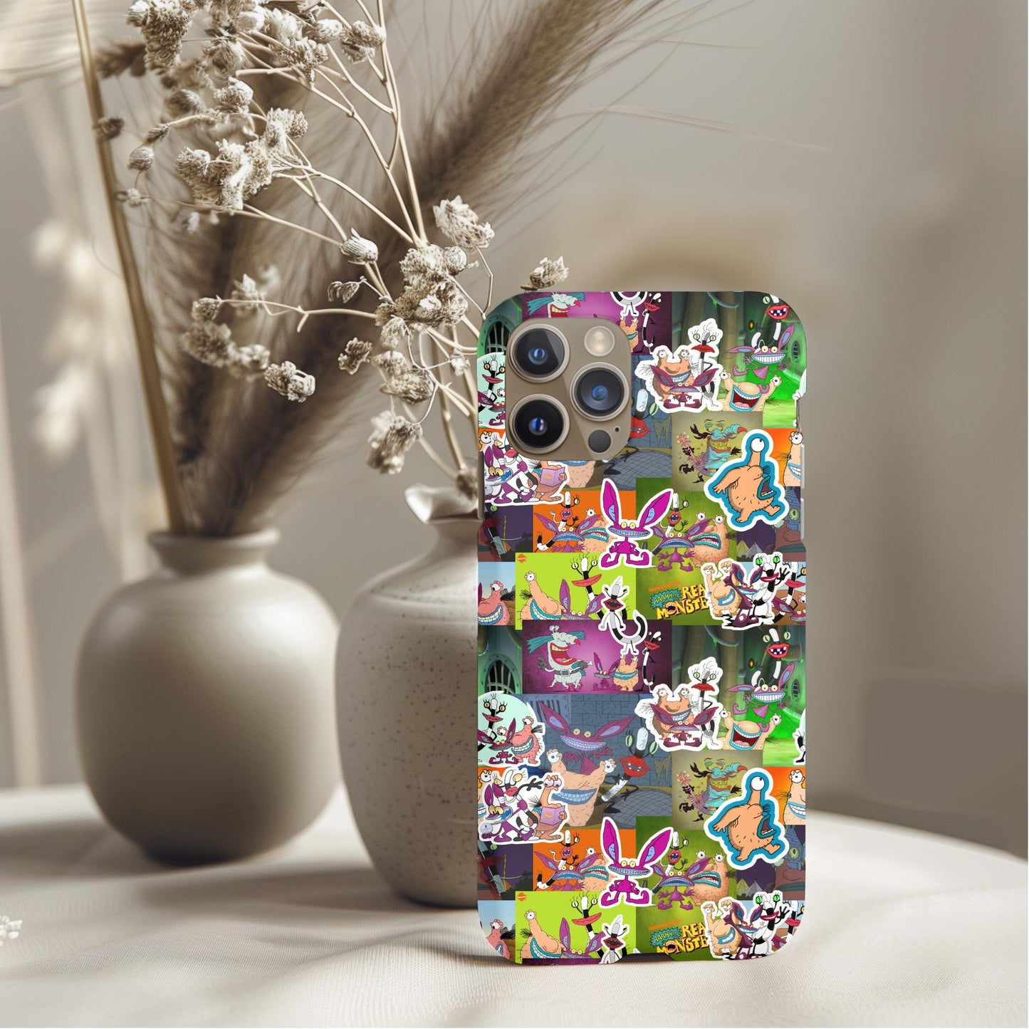 Ahh Real Monsters Collage Phone Case