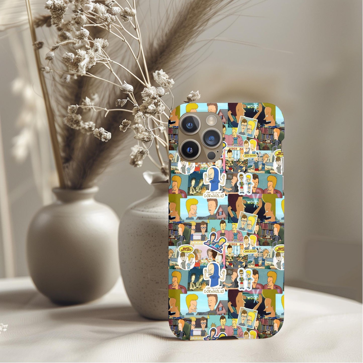 Beavis and Butthead Collage Phone Case