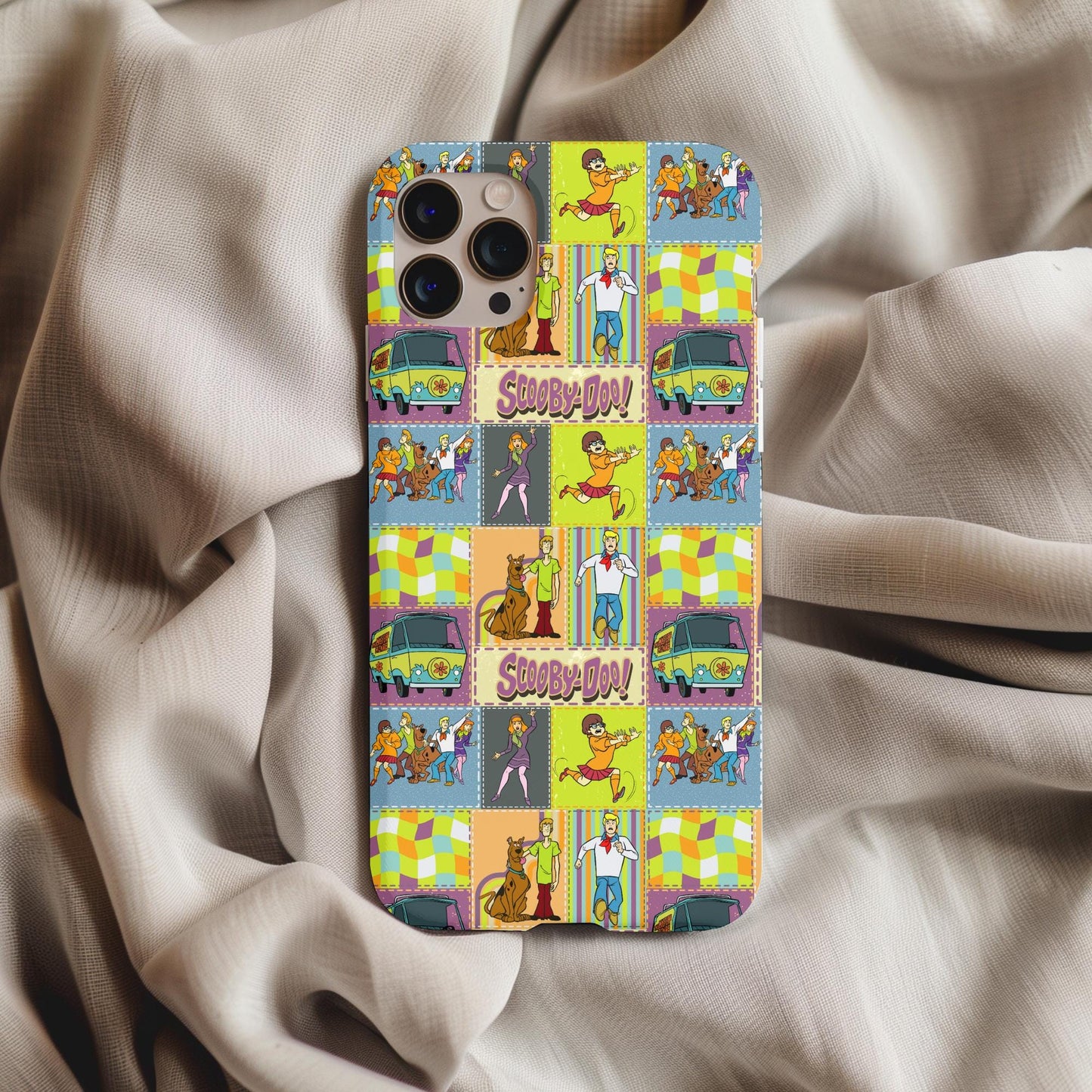 Scooby Doo Patchwork Phone Case