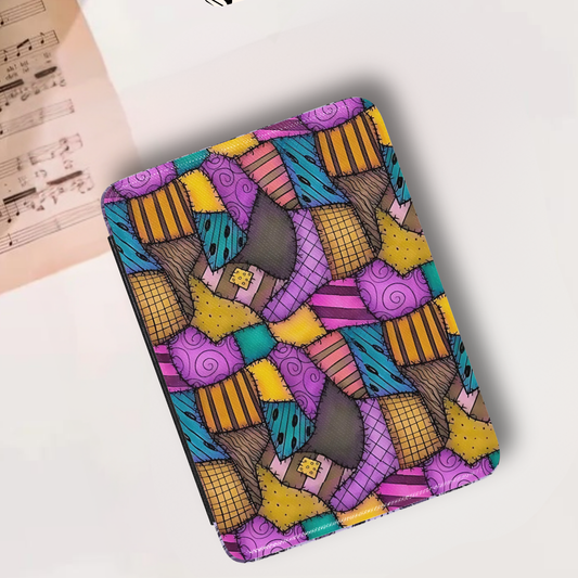 Sally Stitches Nightmare Before Christmas Leather Kindle with Hand Strap