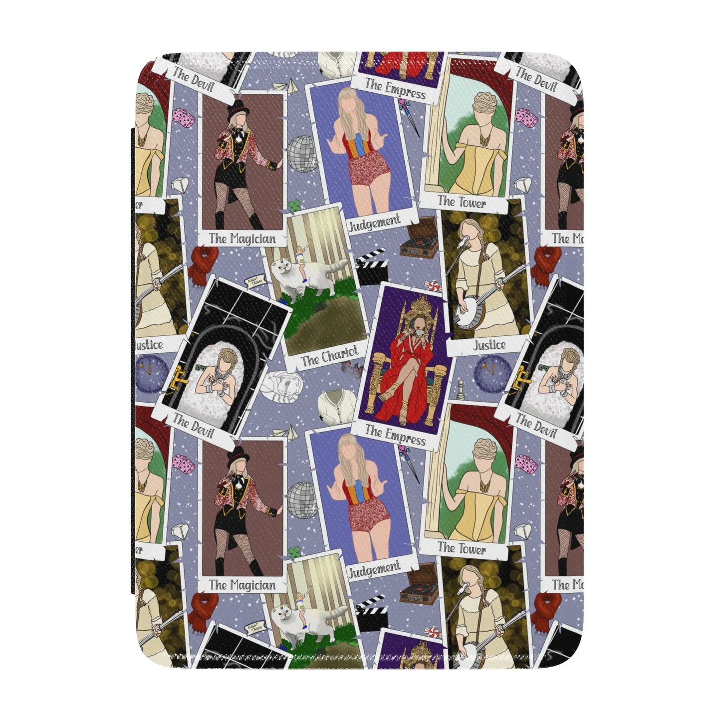 Swiftie Tarot Leather Kindle Case with Hand Strap