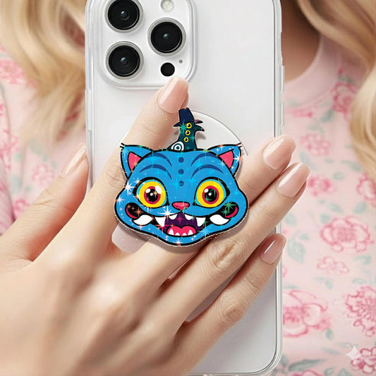 K-pop Demon Hunter Derpy & Sussie Holographic Magnetic Kindle Phone Grip