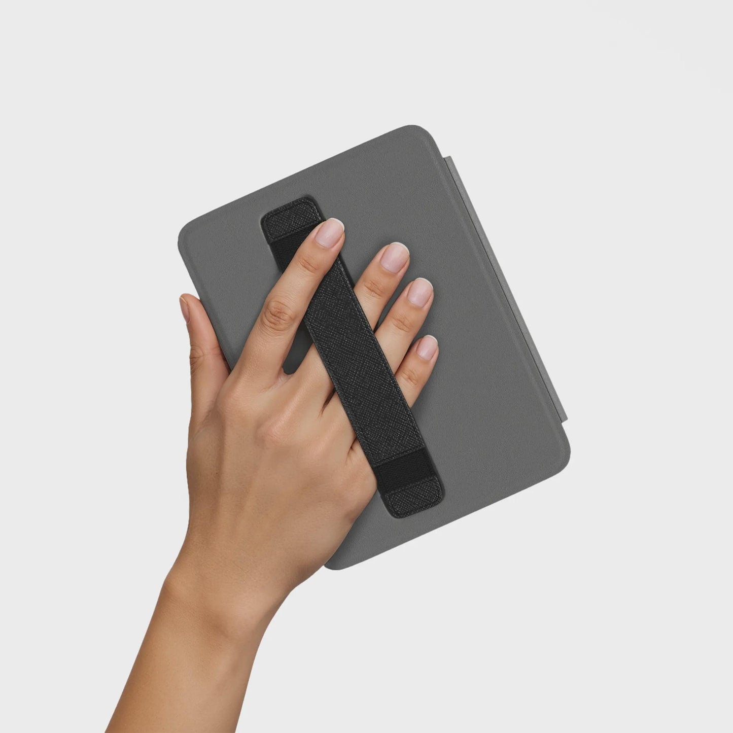 Coquette Lost in Chapter Ghostie Leather Kindle Case with Hand Strap