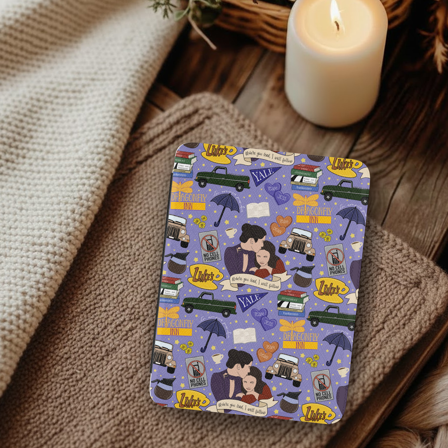 Gilmore Girls Leather Kindle Case with Hand Strap