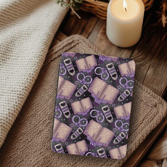 Spicy Bound Book Lover Leather Kindle Case with Hand Strap