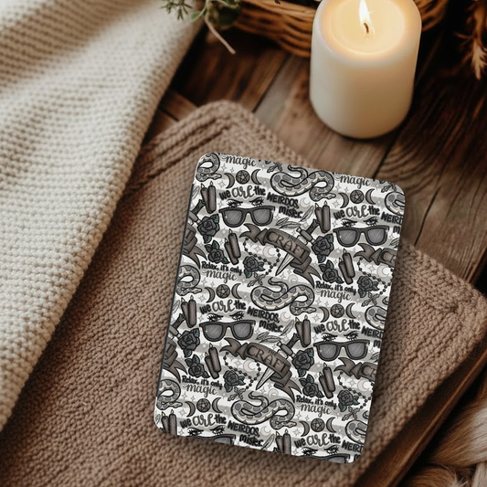 The Craft Weirdos Leather Kindle Case with Hand Strap