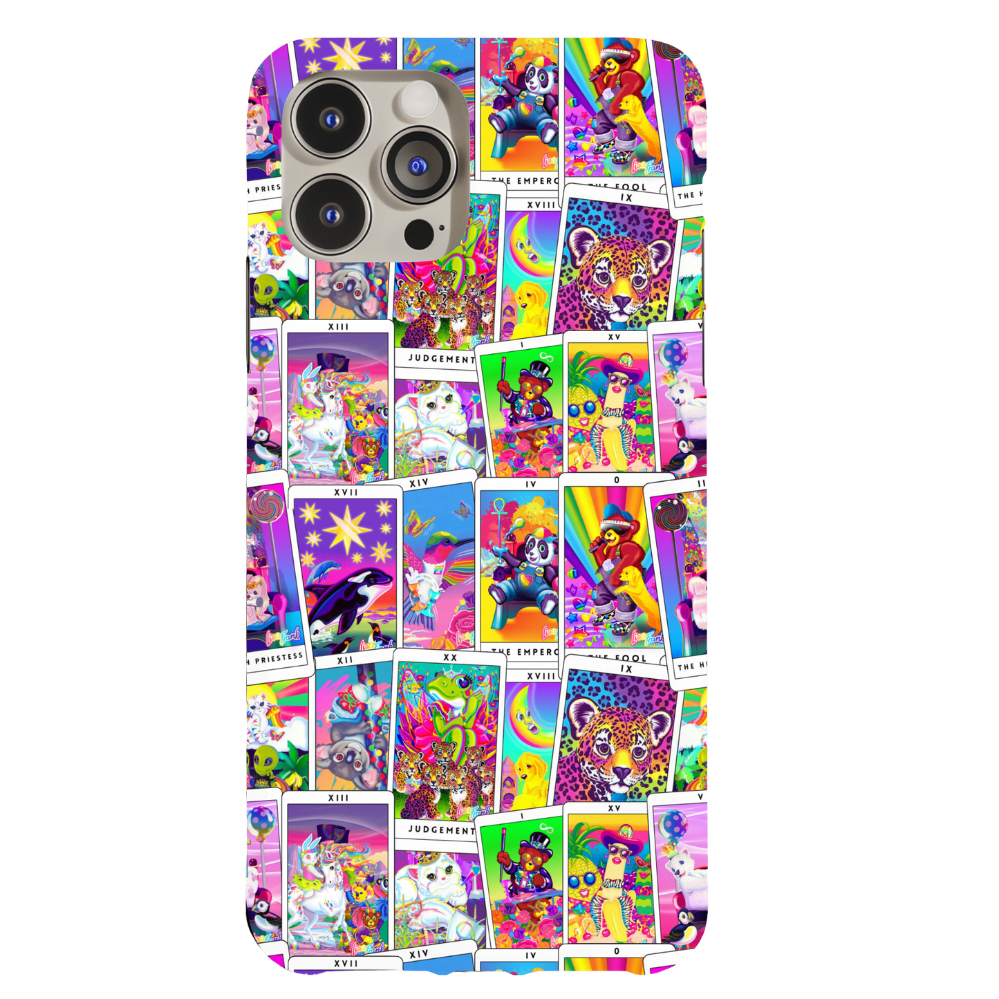 Nostalgic Lisa Frank Tarot Cards Phone Case