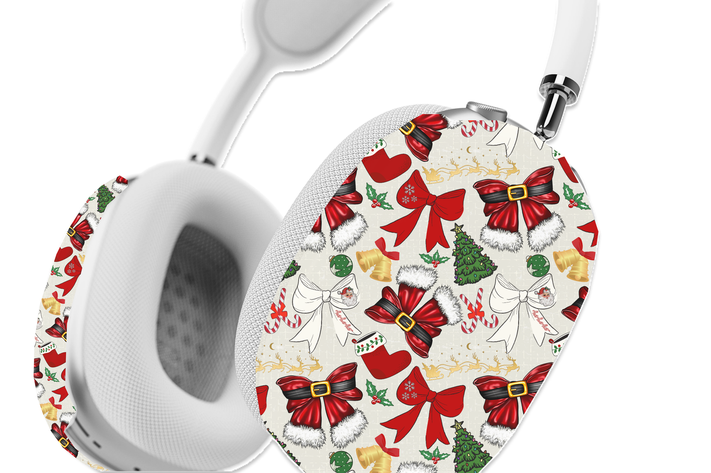 Coquette Santa Claus Bows AirPods Max Case