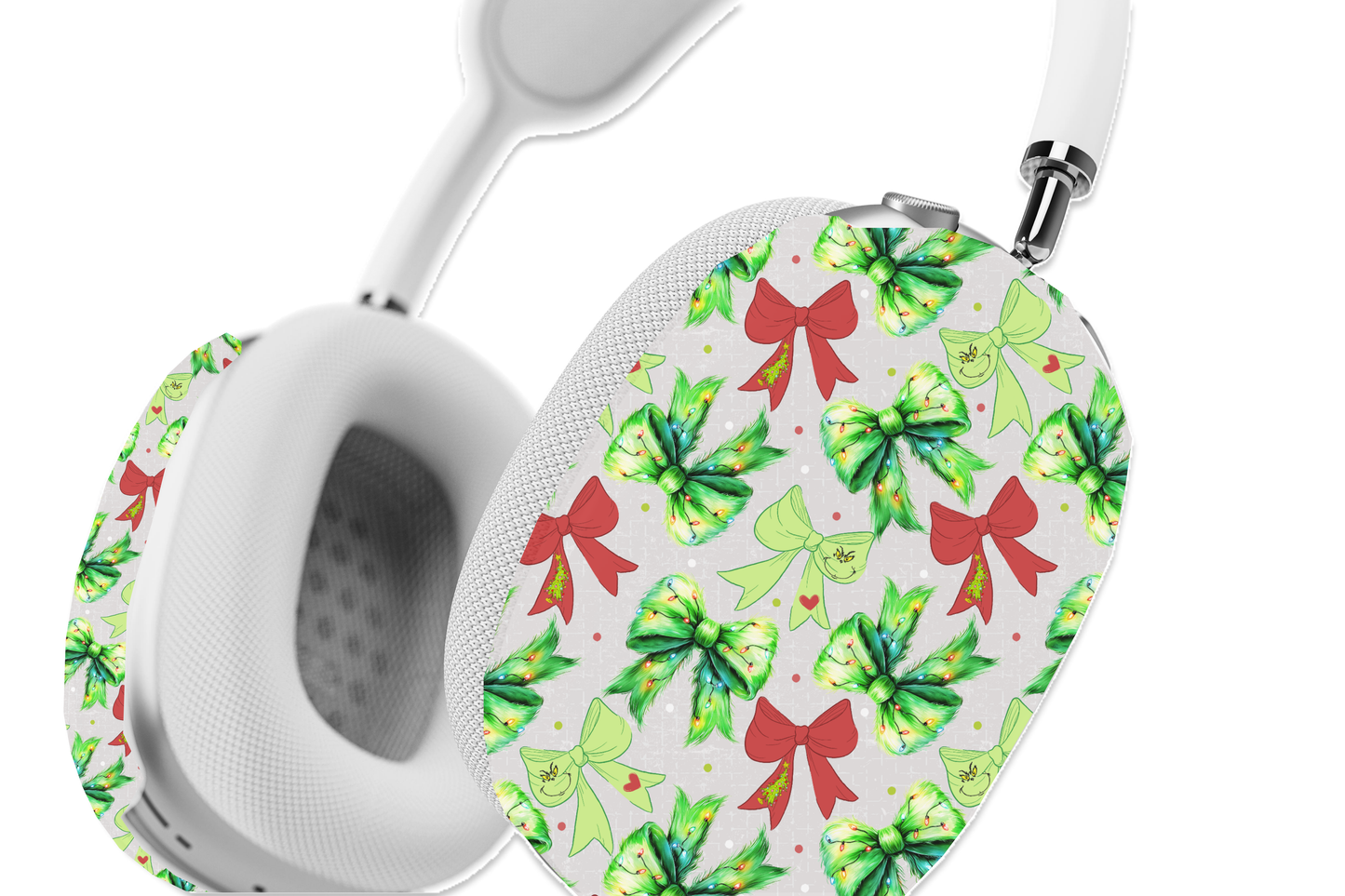 Coquette Grinch Bows AirPods Max Case