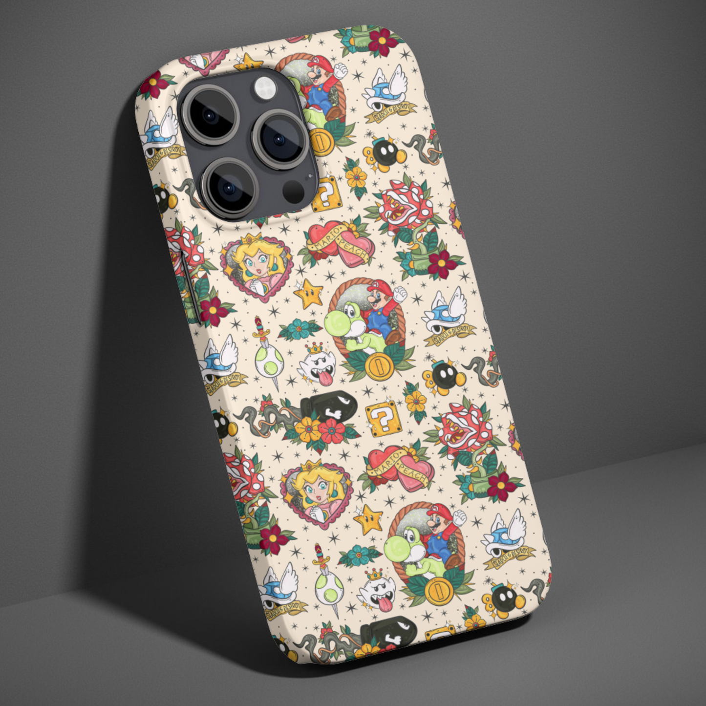 Super Mario Christmas Phone Case