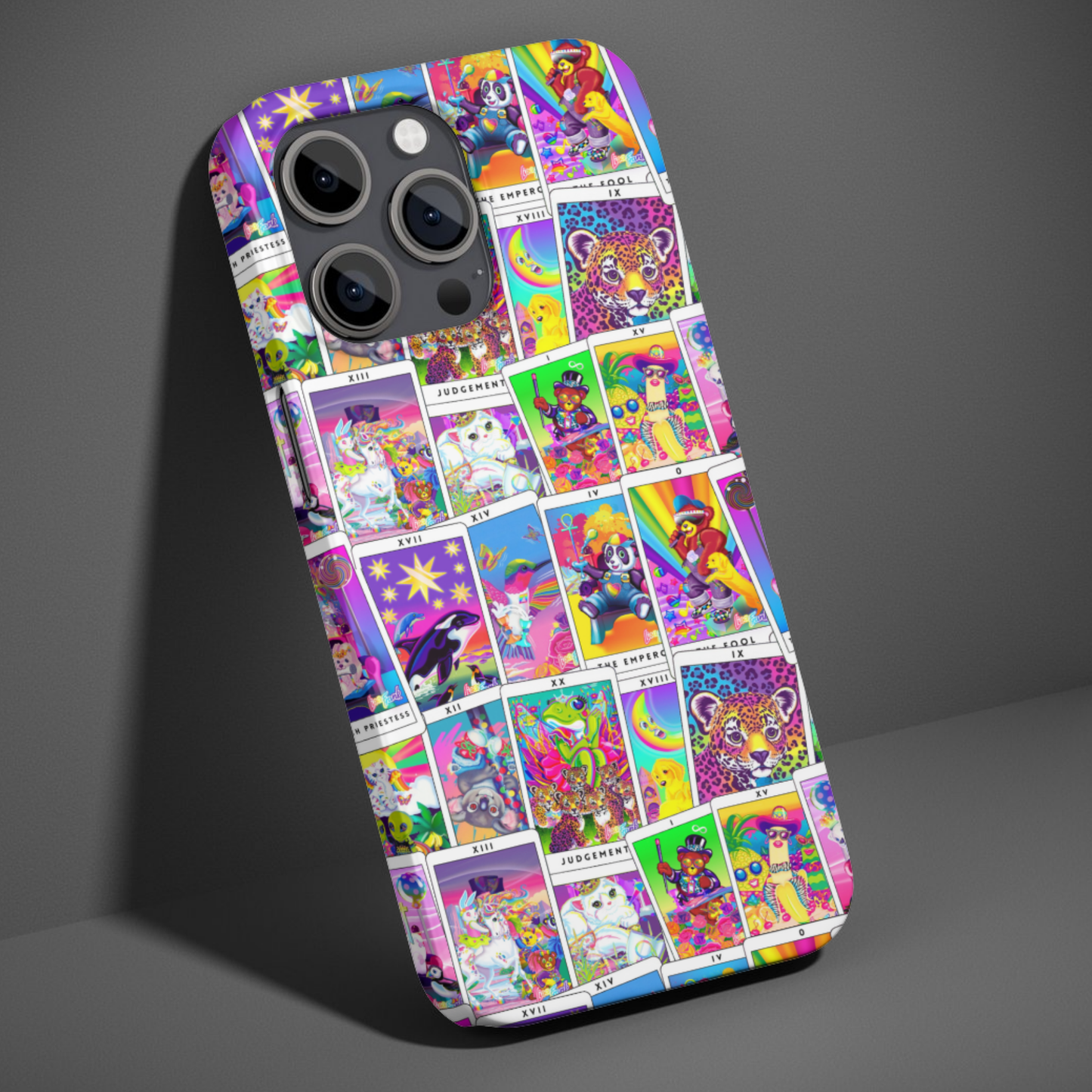 Nostalgic Lisa Frank Tarot Cards Phone Case