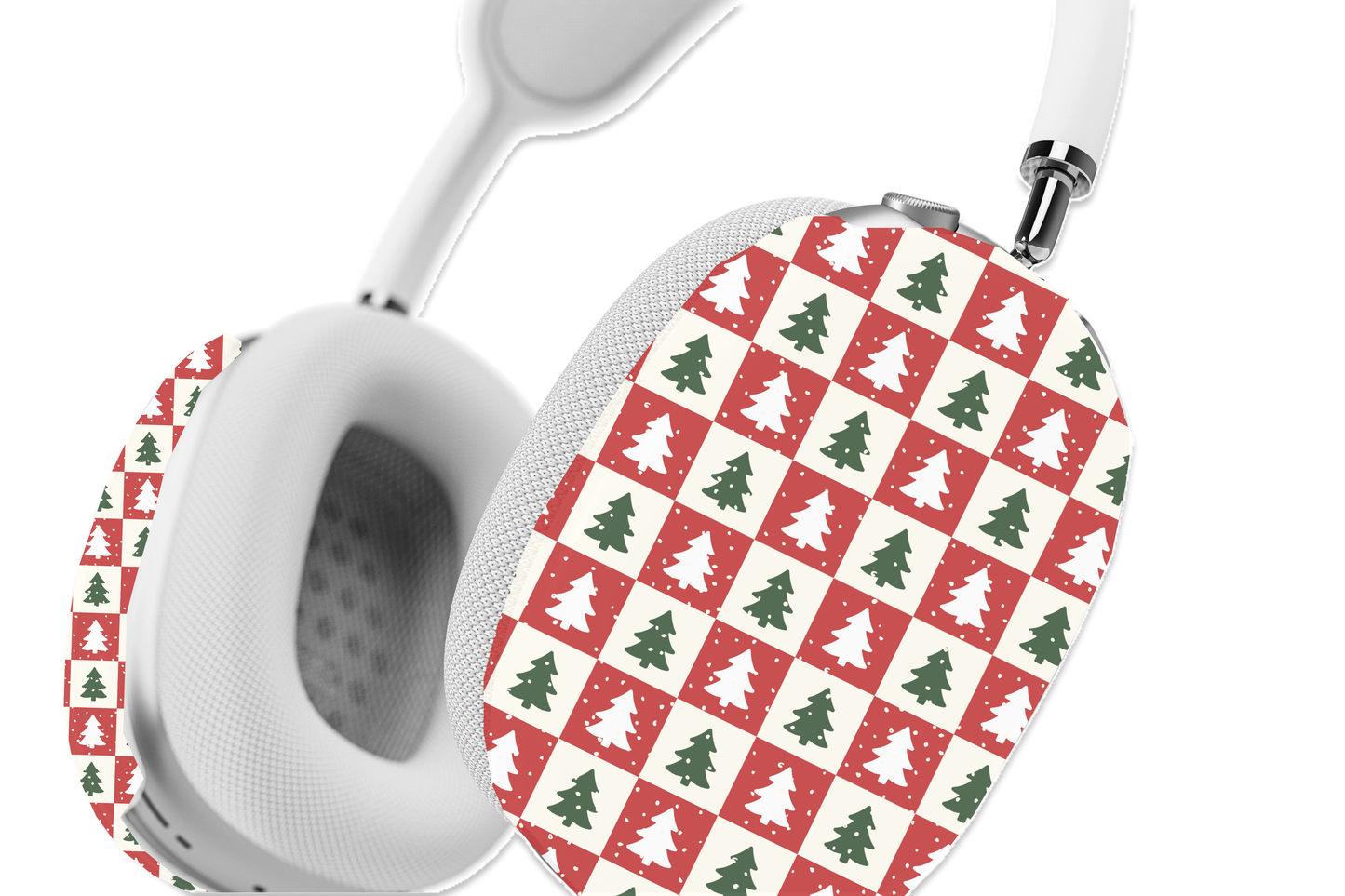 Christmas Tree Checkers AirPods Max Case