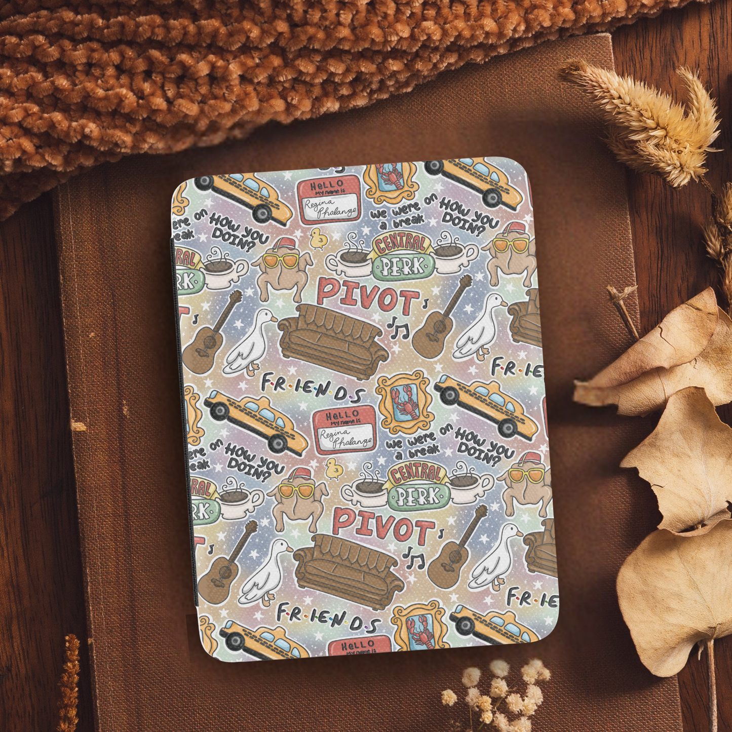 Friends Show Leather Kindle Case with Hand Strap