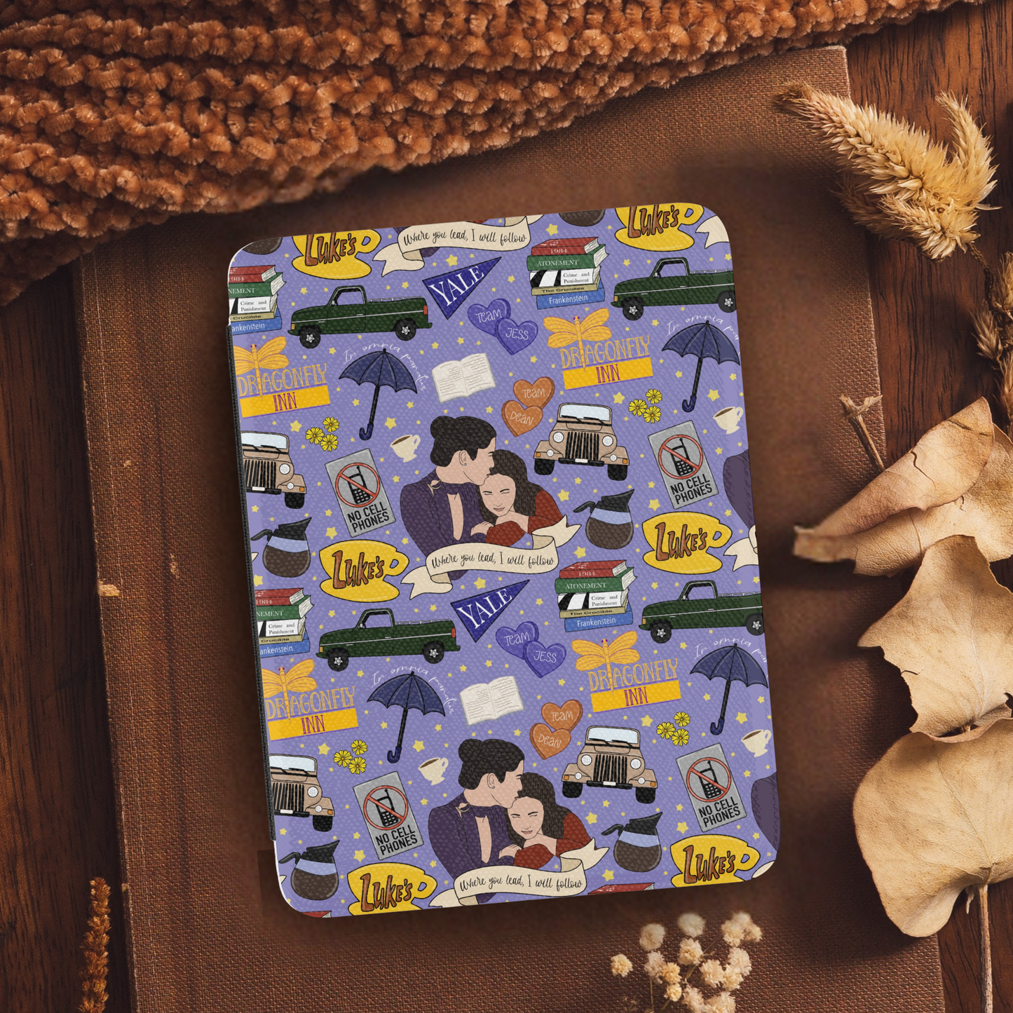 Gilmore Girls Leather Kindle Case with Hand Strap