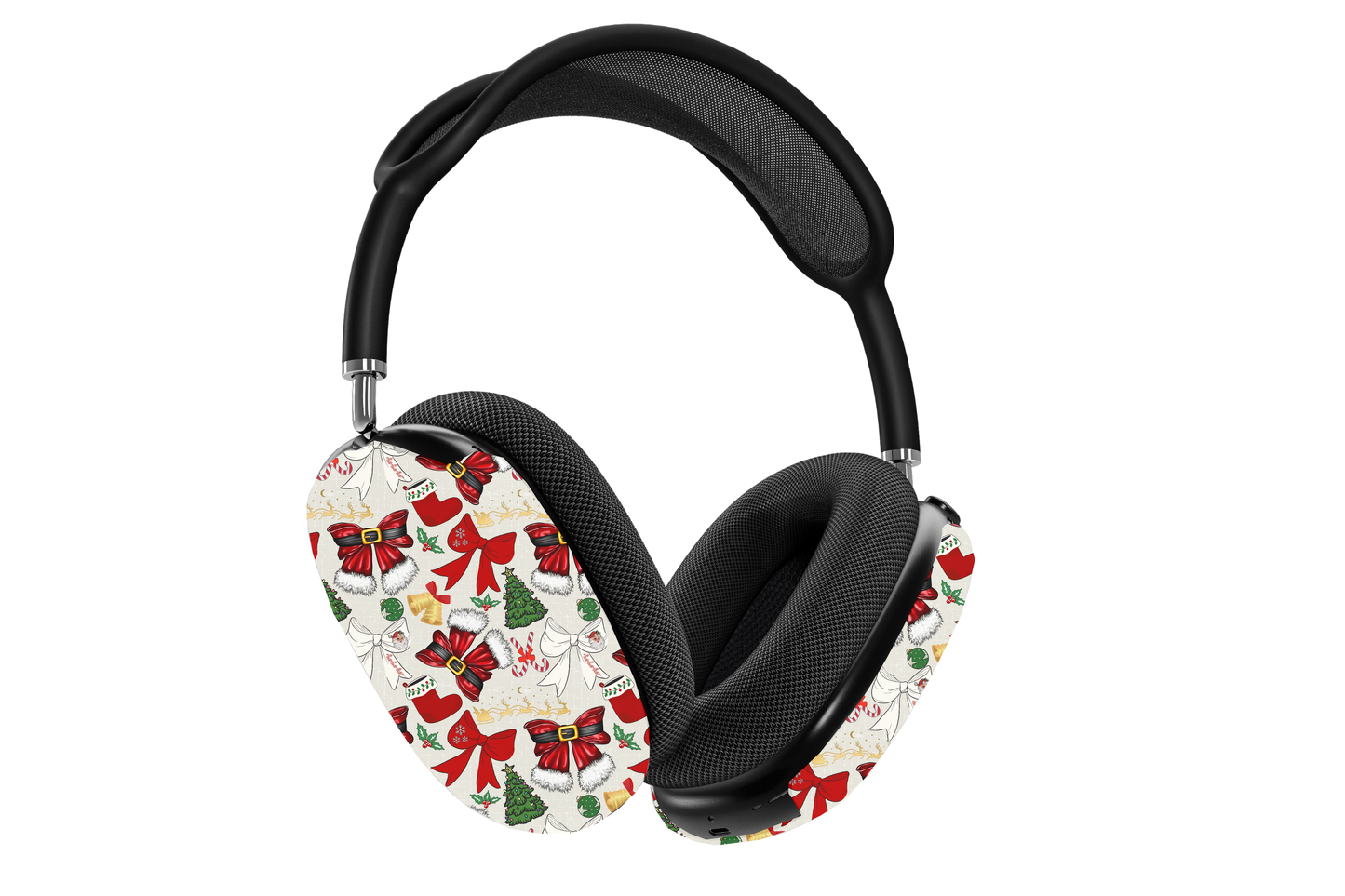 Coquette Santa Claus Bows AirPods Max Case