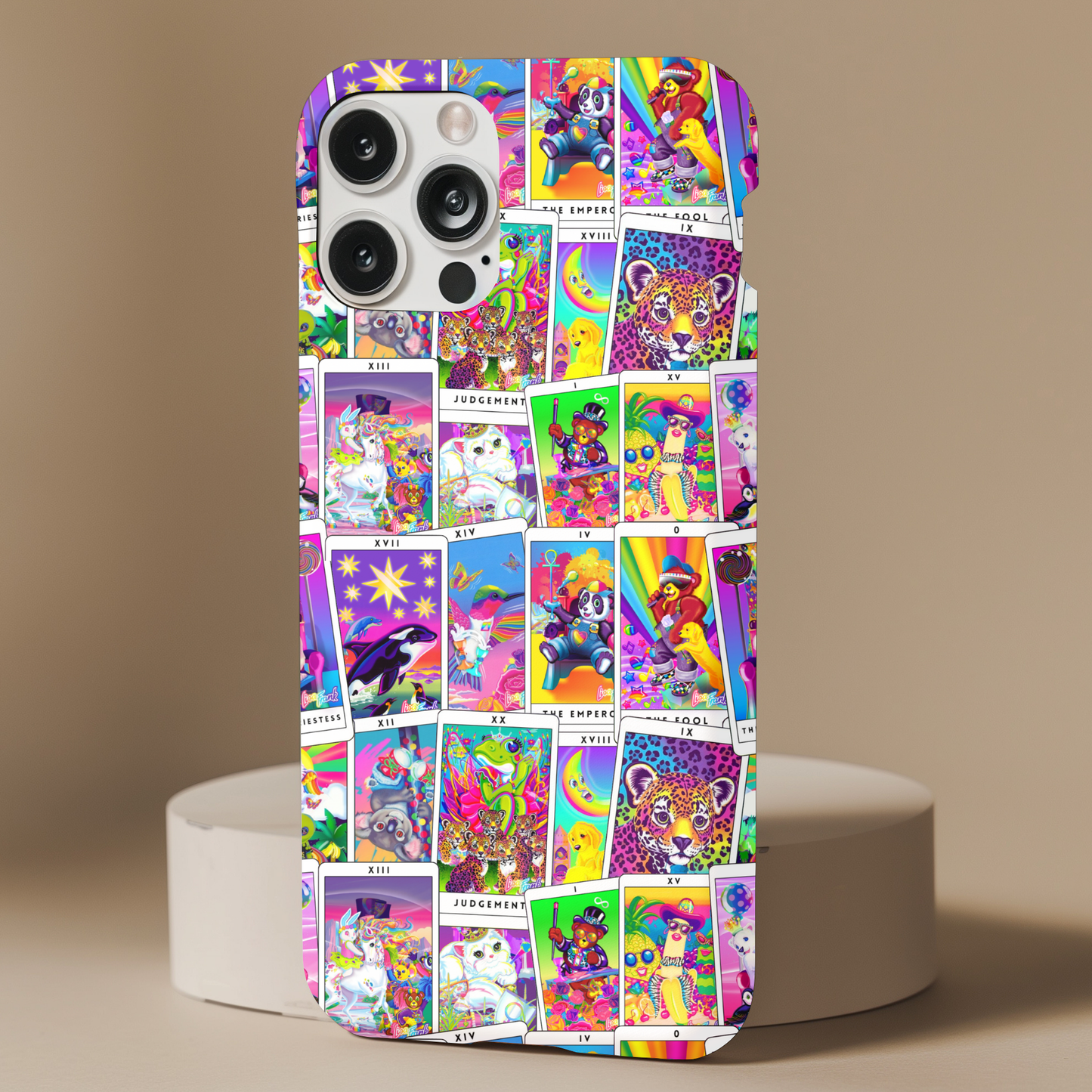 Nostalgic Lisa Frank Tarot Cards Phone Case