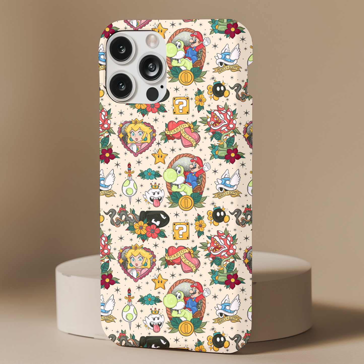 Super Mario Christmas Phone Case