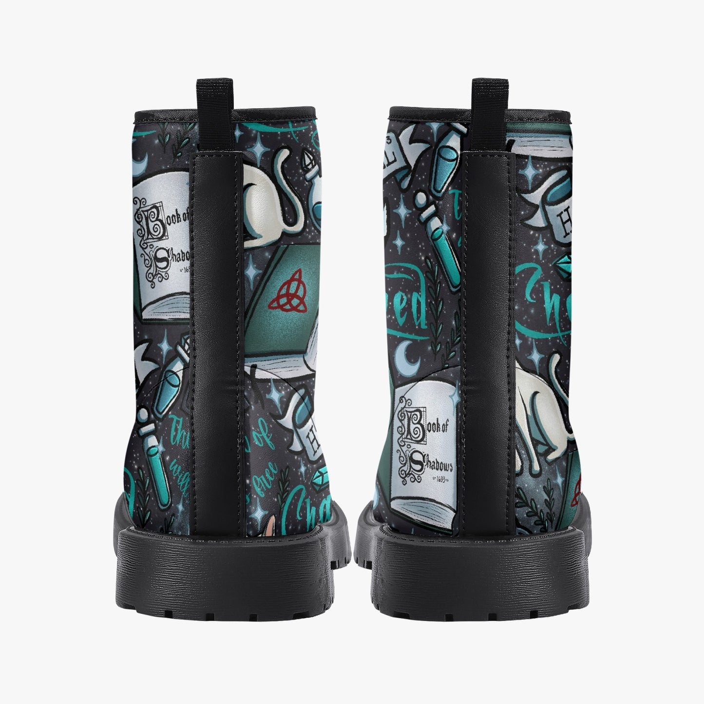 Charmed Sisters Three Leather Combat Boots
