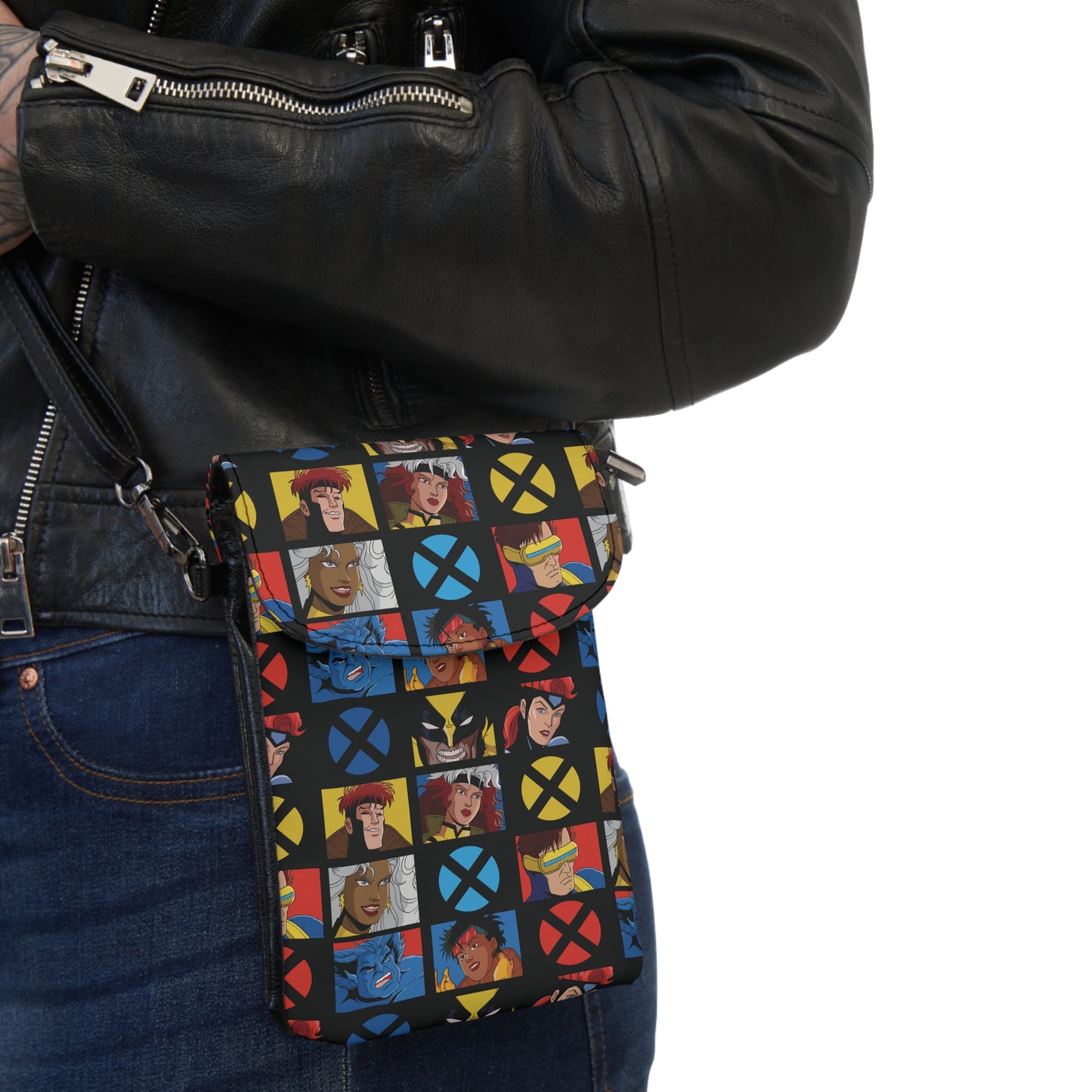Xmen Cartoon Cell Phone Wallet Bag