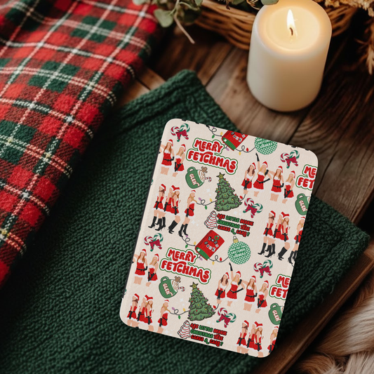 Merry Mean Girl Fetchmas Leather Kindle Case with Hand Strap