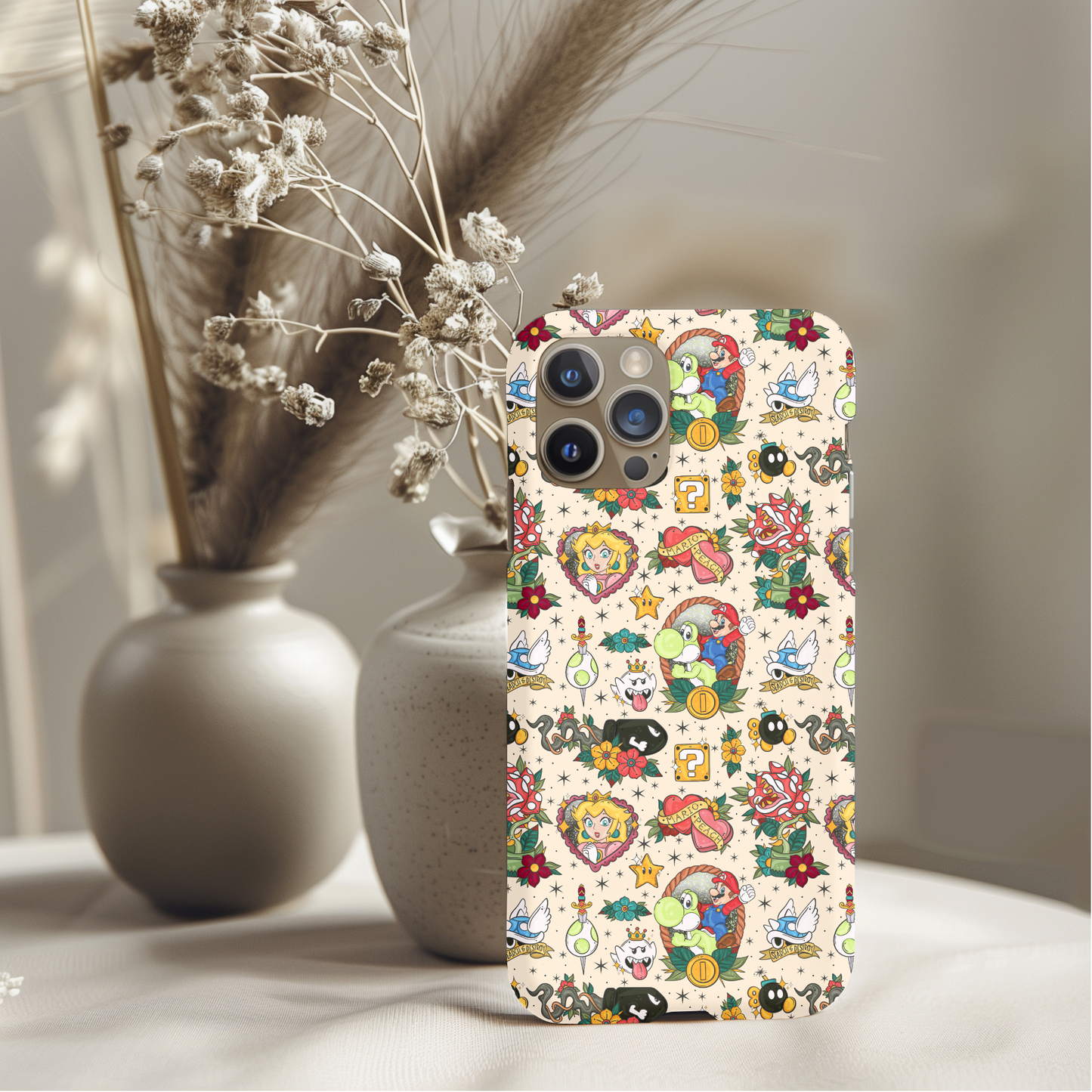 Super Mario Christmas Phone Case