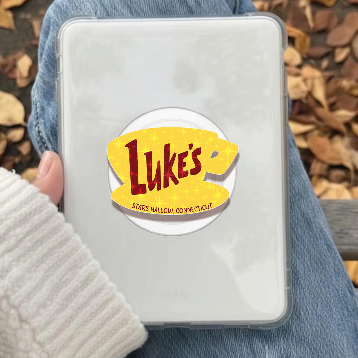 Luke's Diner Gilmore Girls Holographic MagSafe Kindle Phone Grip