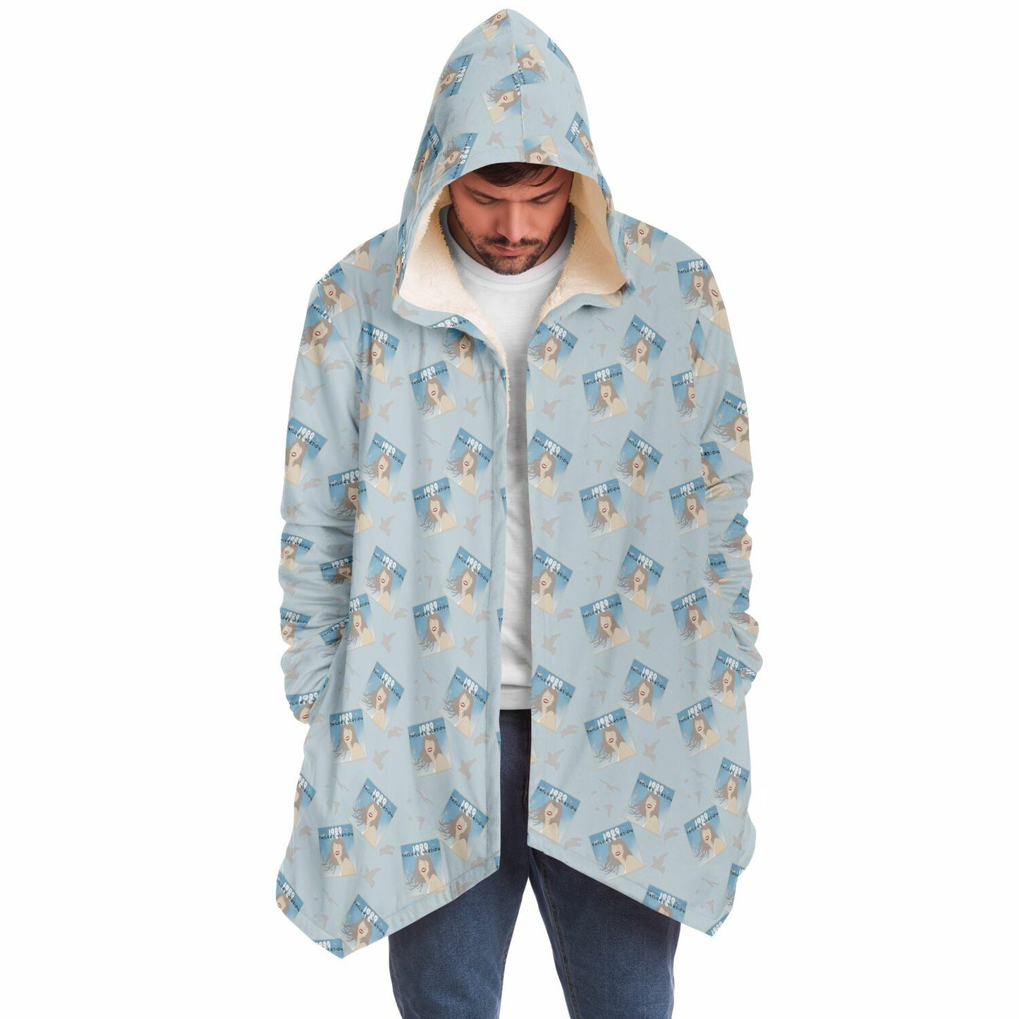 1989 Polaroid TSwift Fleece Lined Hooded Cloak