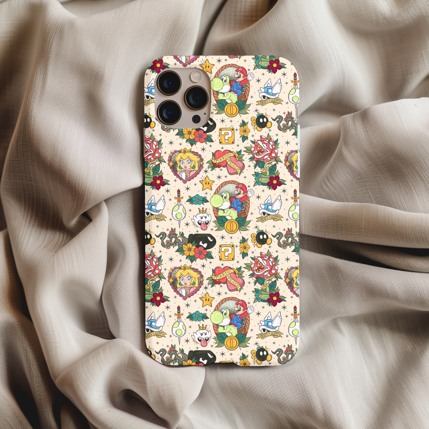 Super Mario Christmas Phone Case