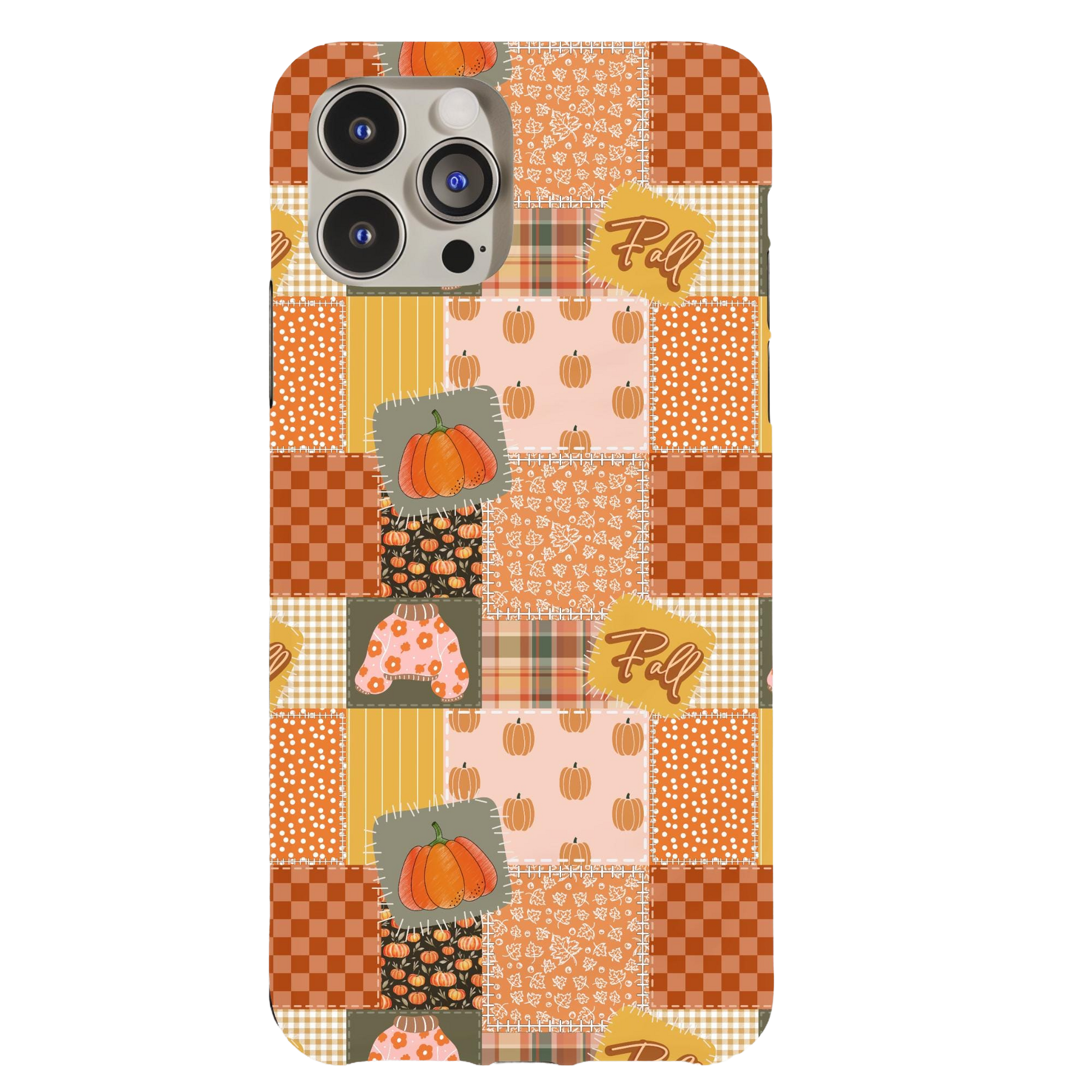 Autumn Fall Patchwork Phone Case – Seemingly Obsessed Autumn Fall Patchwork Phone Case – Seemingly Obsessed